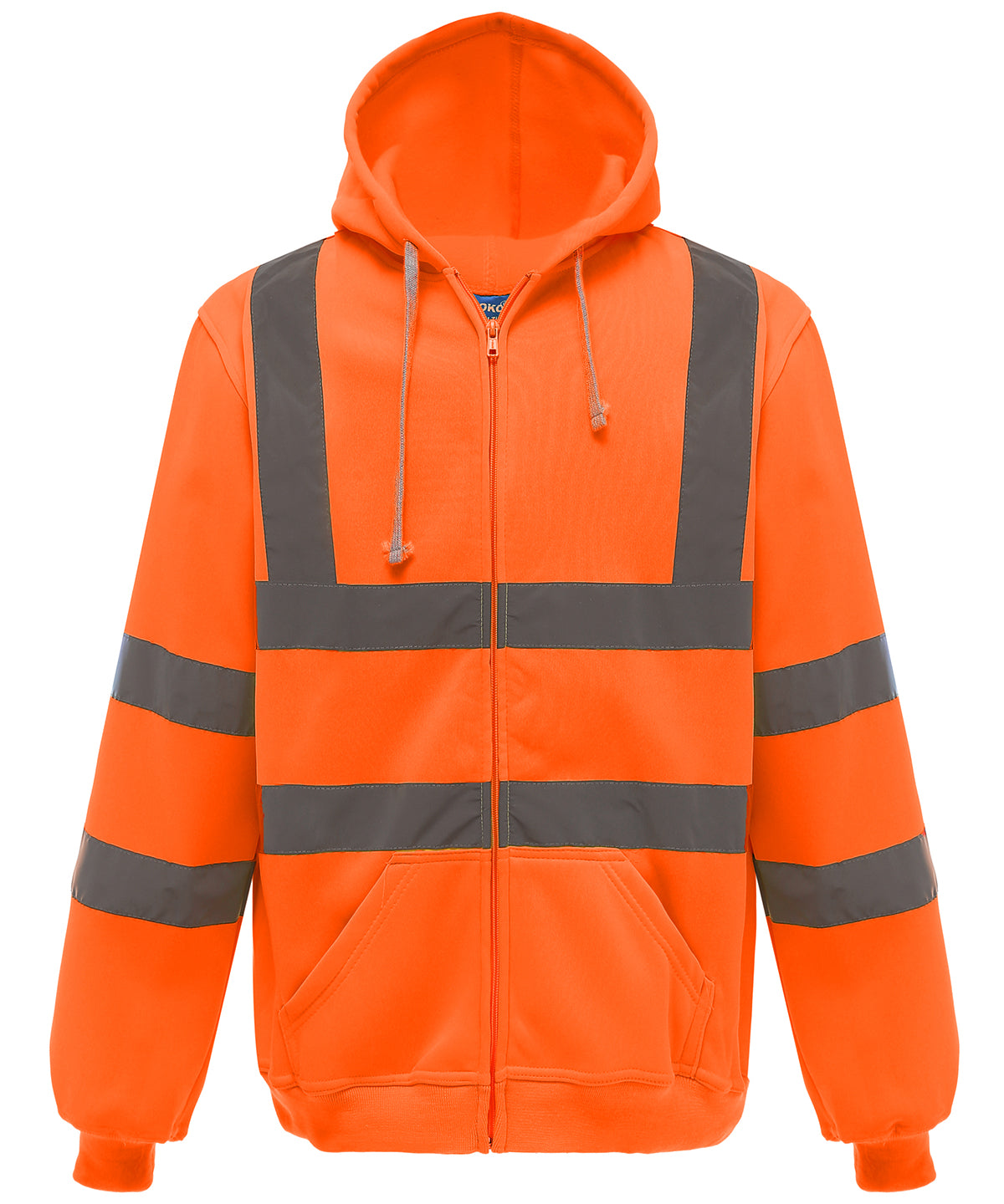 Yoko Hi-Vis Zipped Hoodie